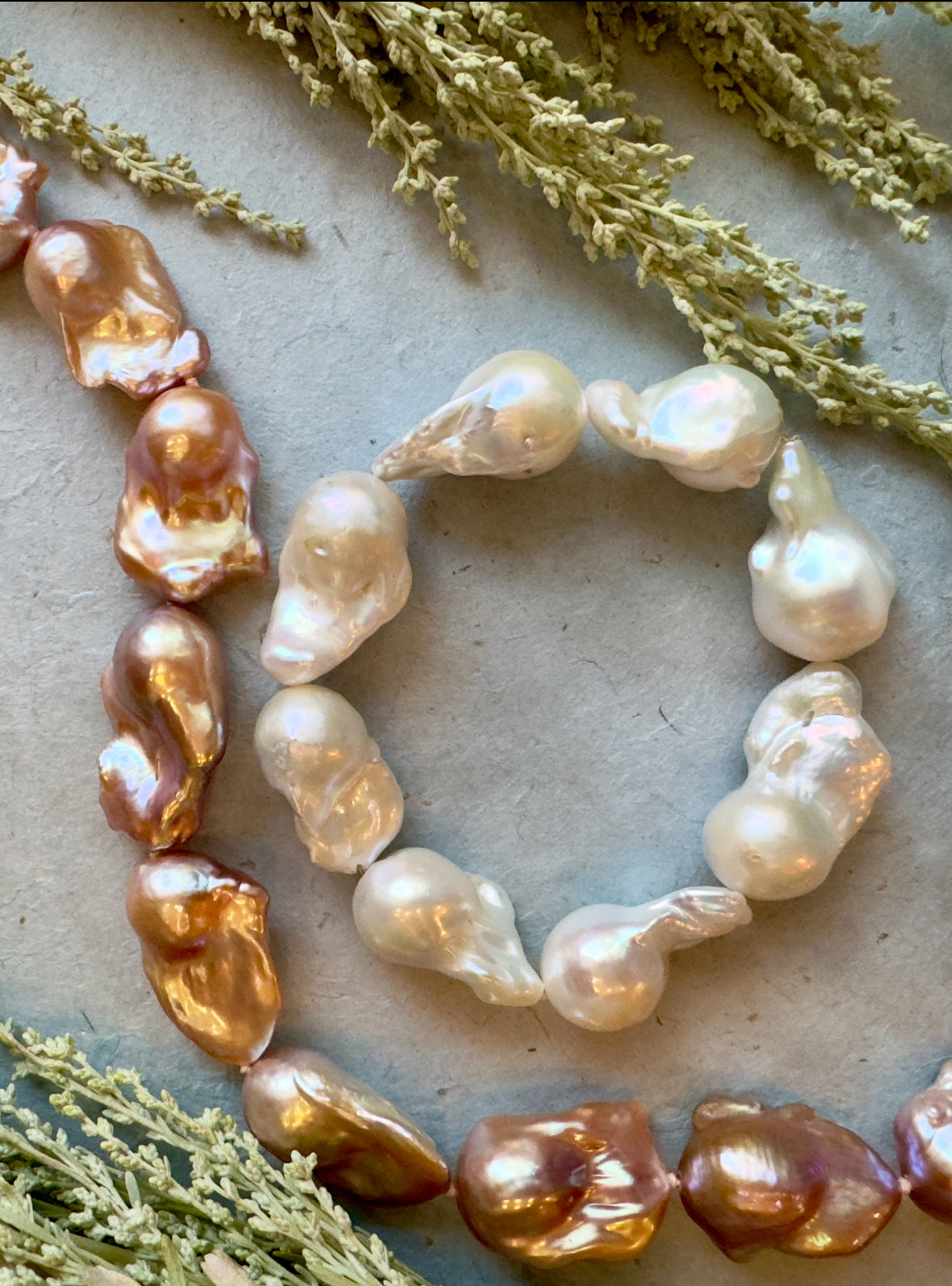 Large Baroque Pearl Bracelet